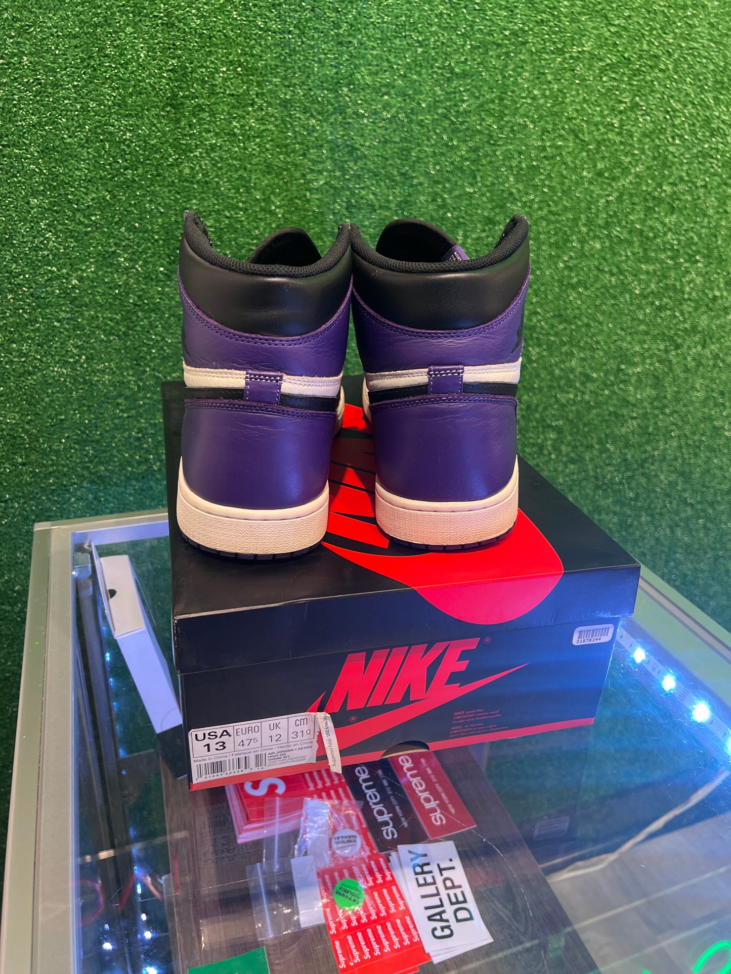 Air Jordan 1 court purple 1.0 (USED)