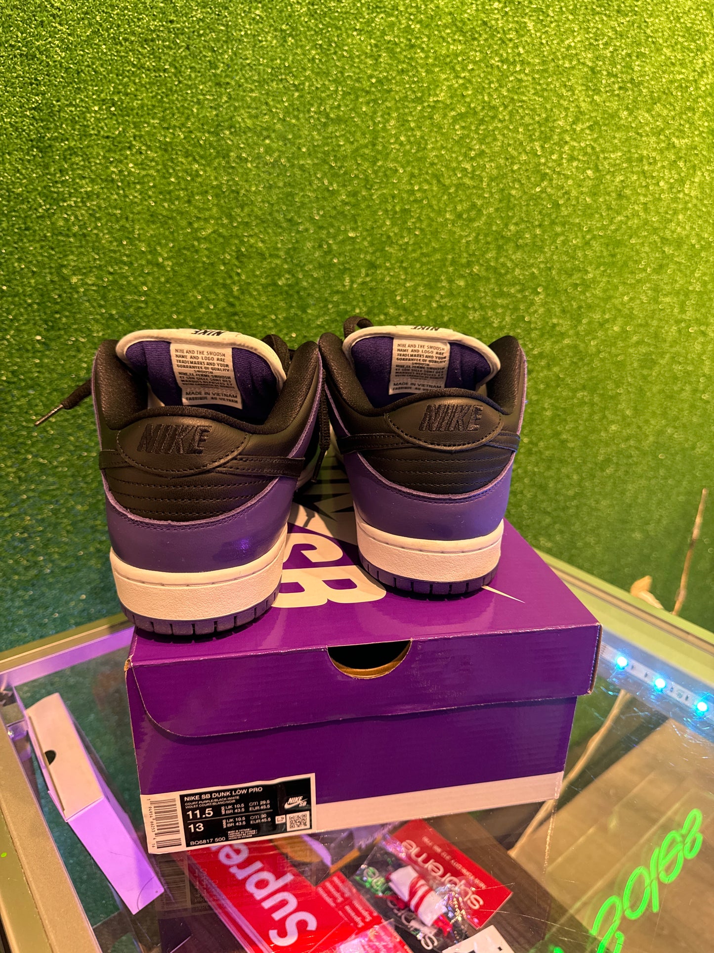 Nike SB Dunk Low Court Purple(USED)