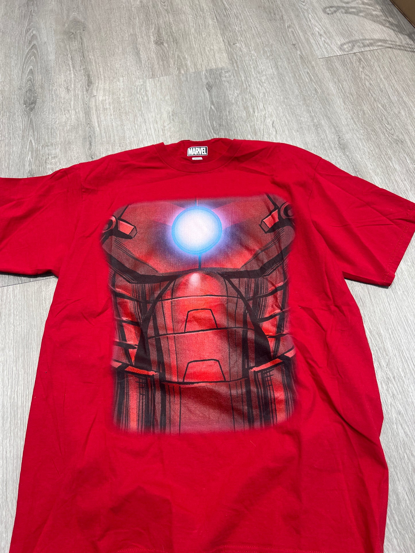 Iron man blue light tee