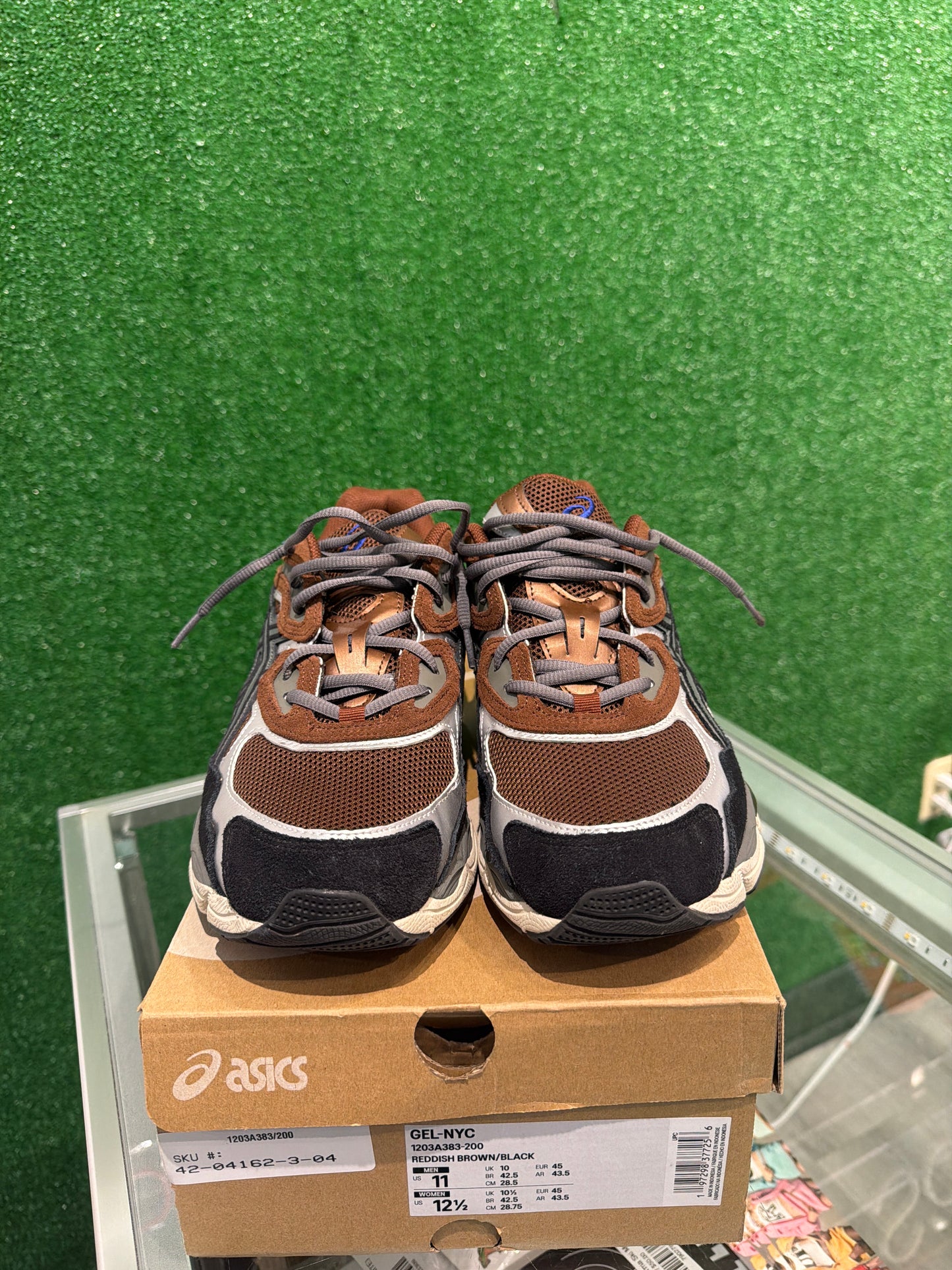 Asics Gel-NYC reddish brown (USED)