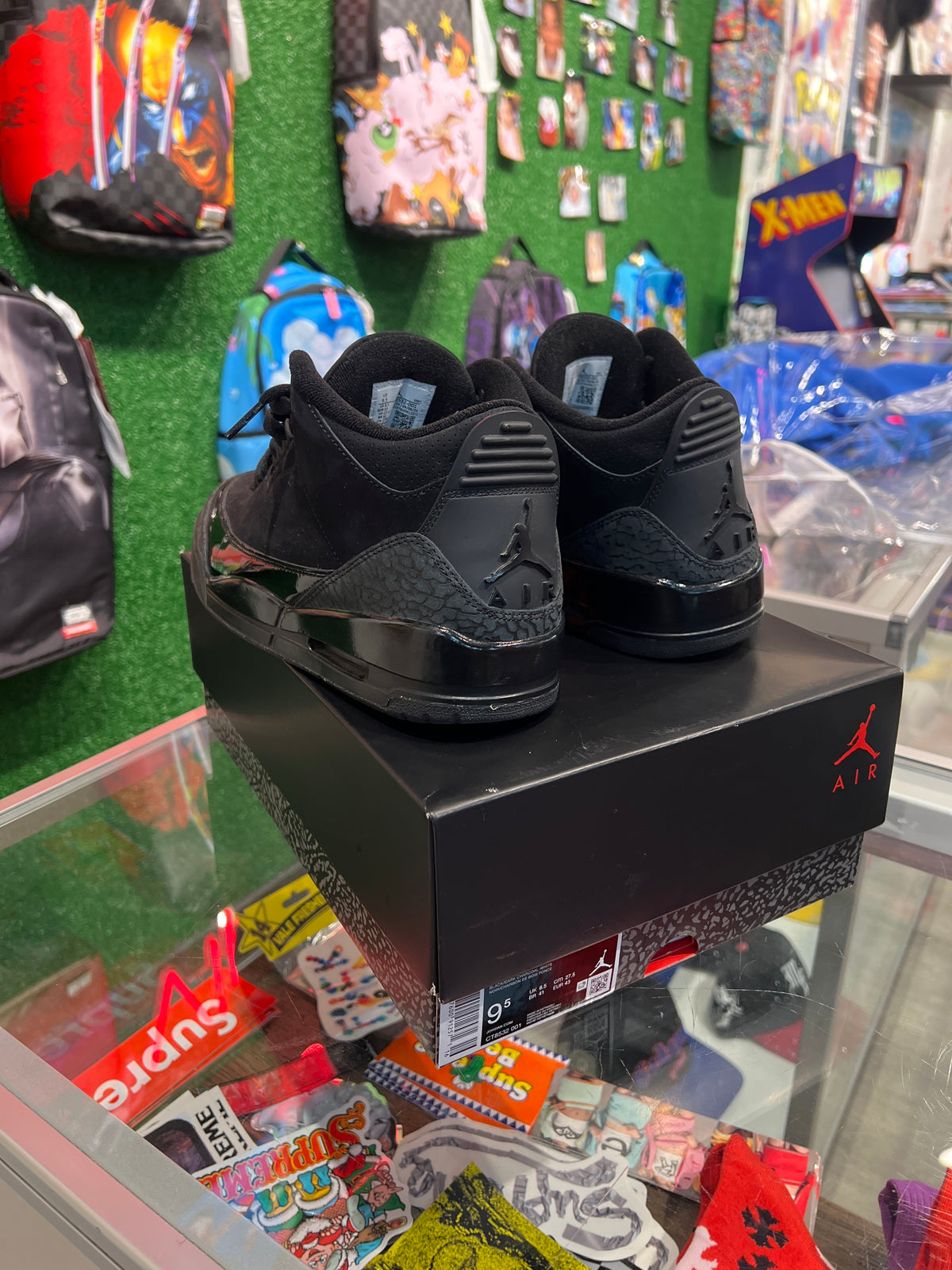 Air Jordan 3 Black Cat (USED)