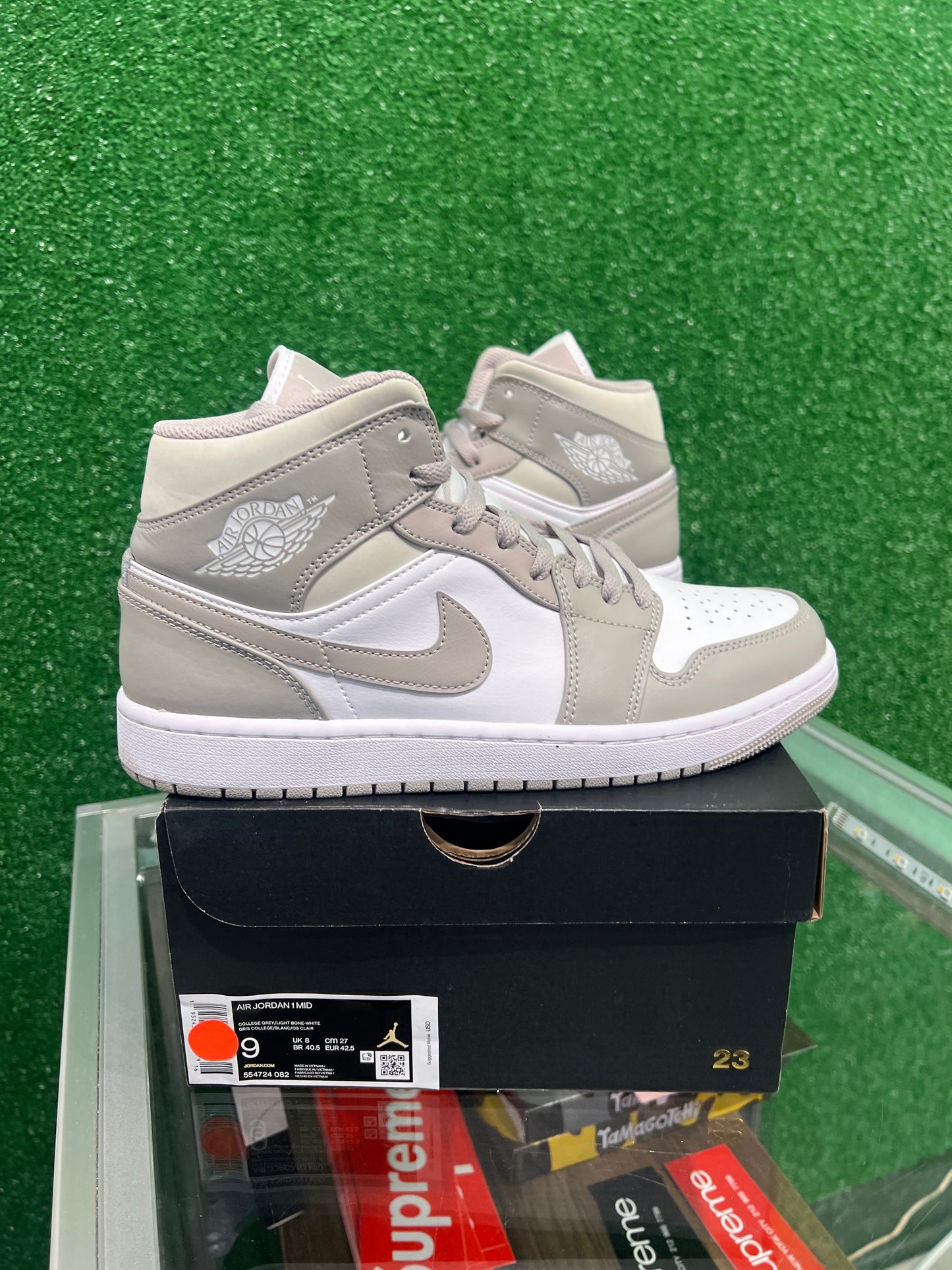 Air Jordan 1 Mid Linen (USED)