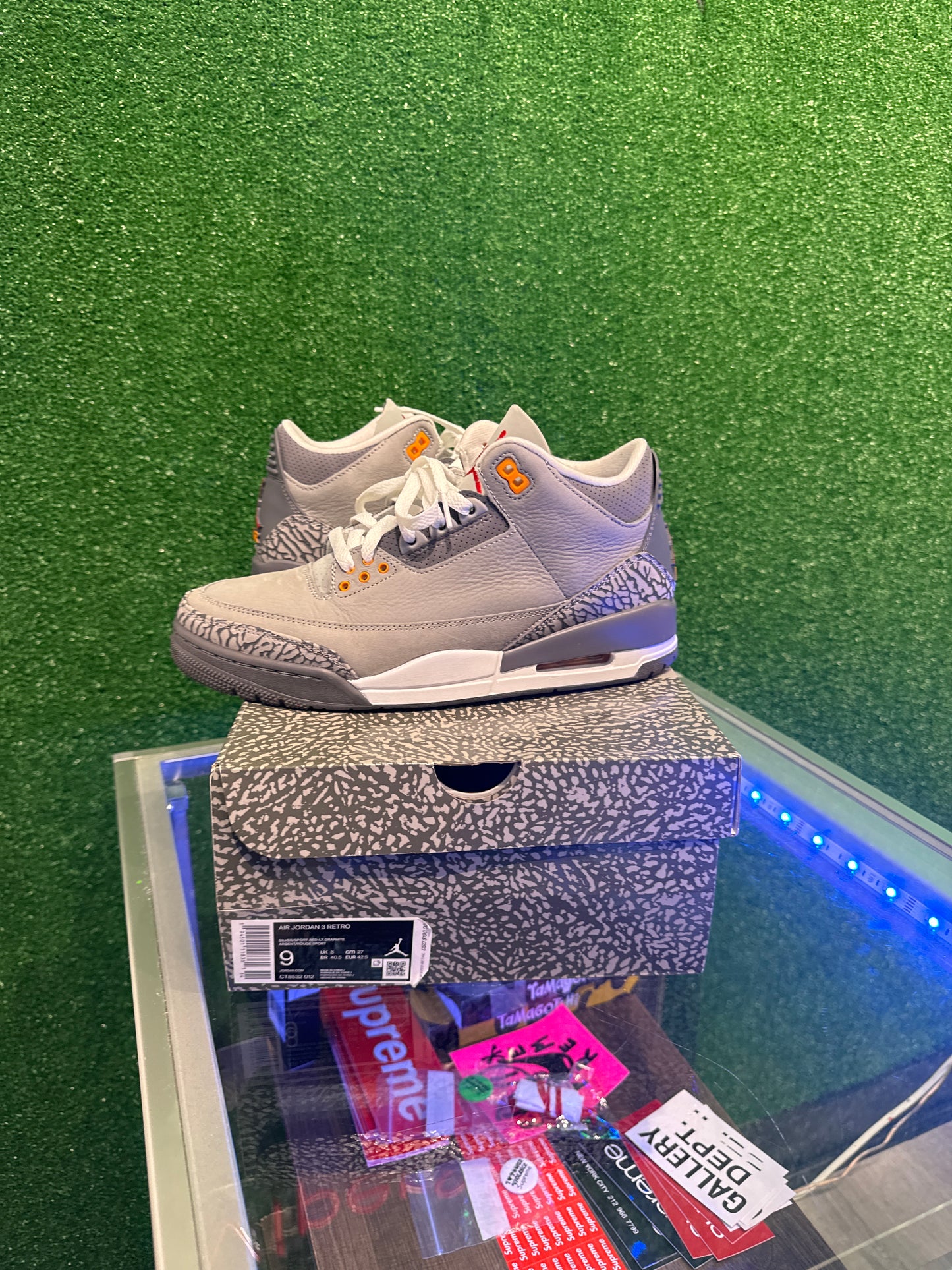 Air Jordan 3 Cool Grey (USED)