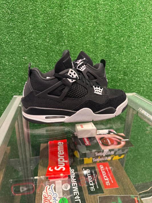 Air Jordan 4 Black Canvas (used)
