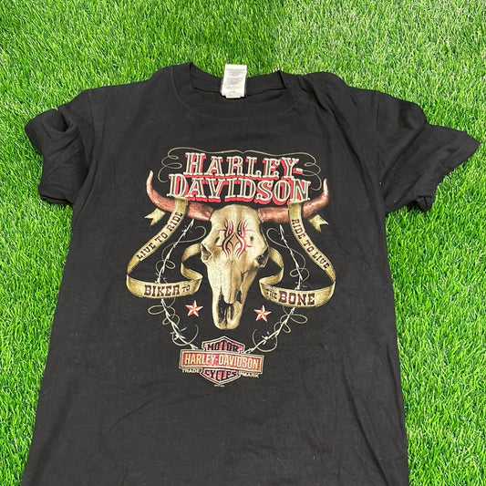 Harley Davidson Live to ride biker tee