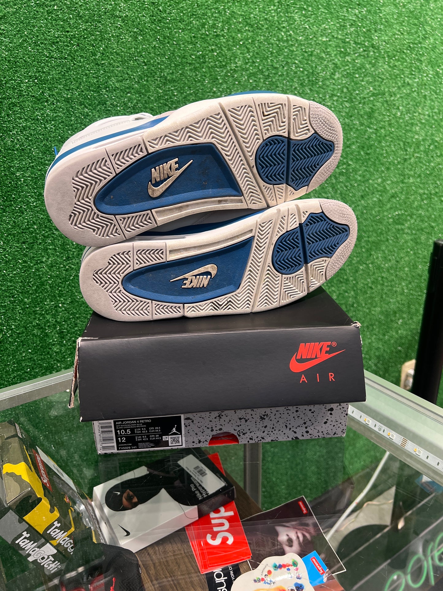 Air Jordan 4 Military Blue (2024) (USED)