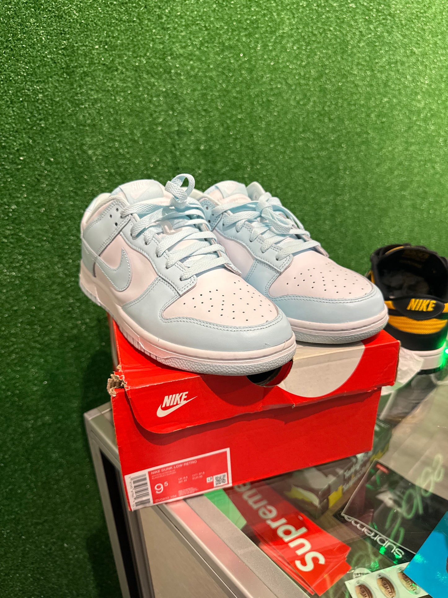 Nike dunk low glacier blue (USED)