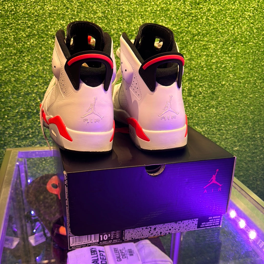 Air Jordan 6 infrared White (USED)