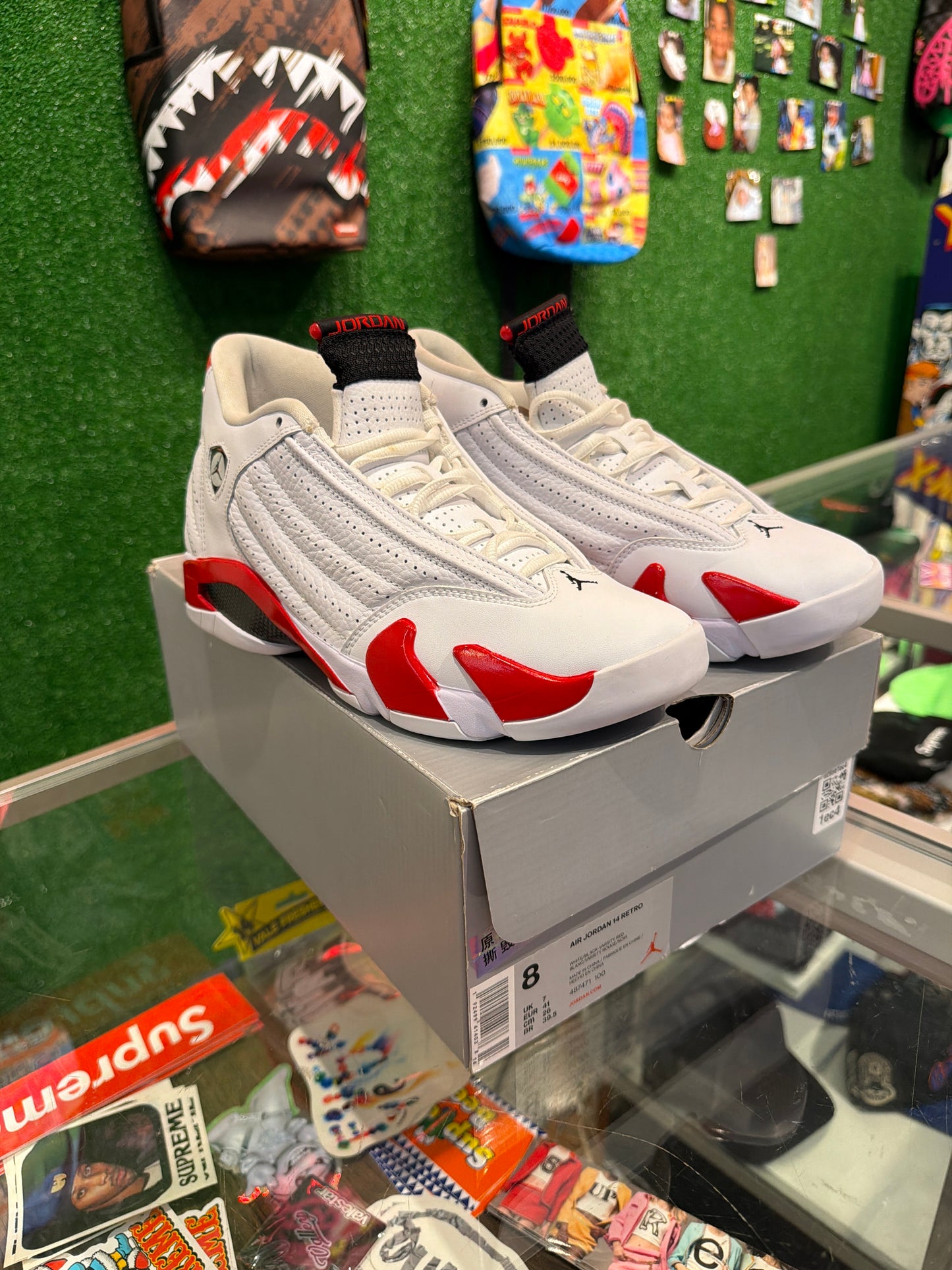 Air Jordan 14 candy cane (USED)
