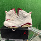 Air Jordan 6 maroon (USED)