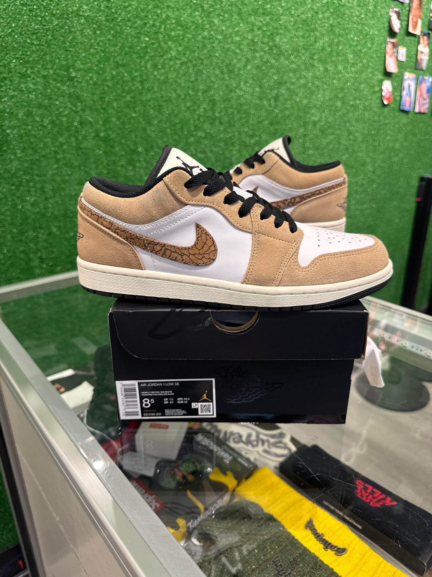 Air Jordan 1 low brown elephant (USED)