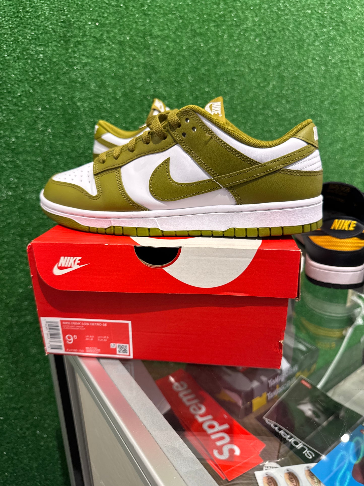 Nike dunk low pacific moss (USED)