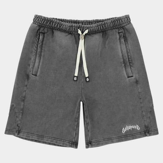 GODSPEED  VITAL Terry Shorts Grey wash