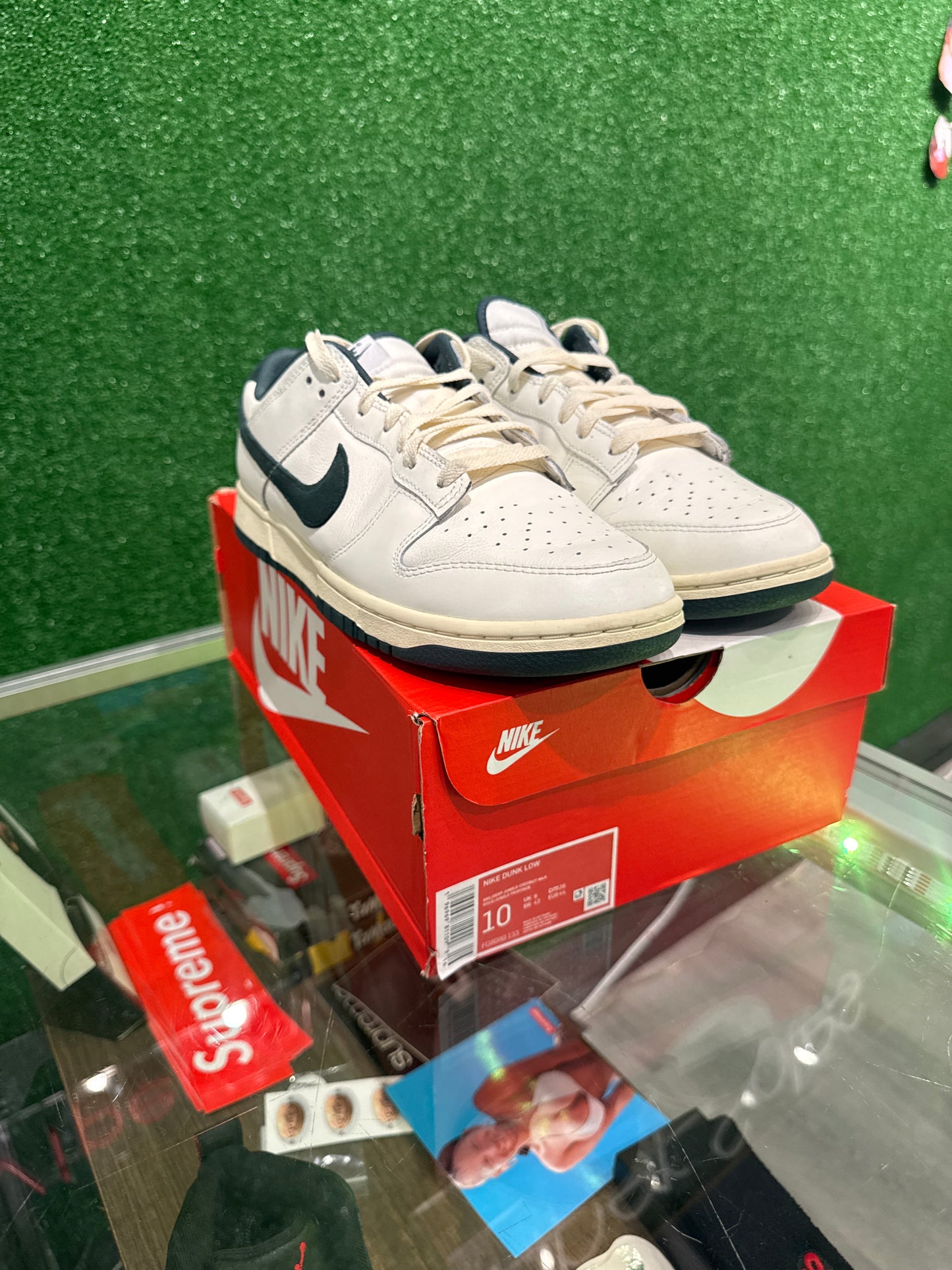 Nike dunk low athletic department deep jungle (USED)