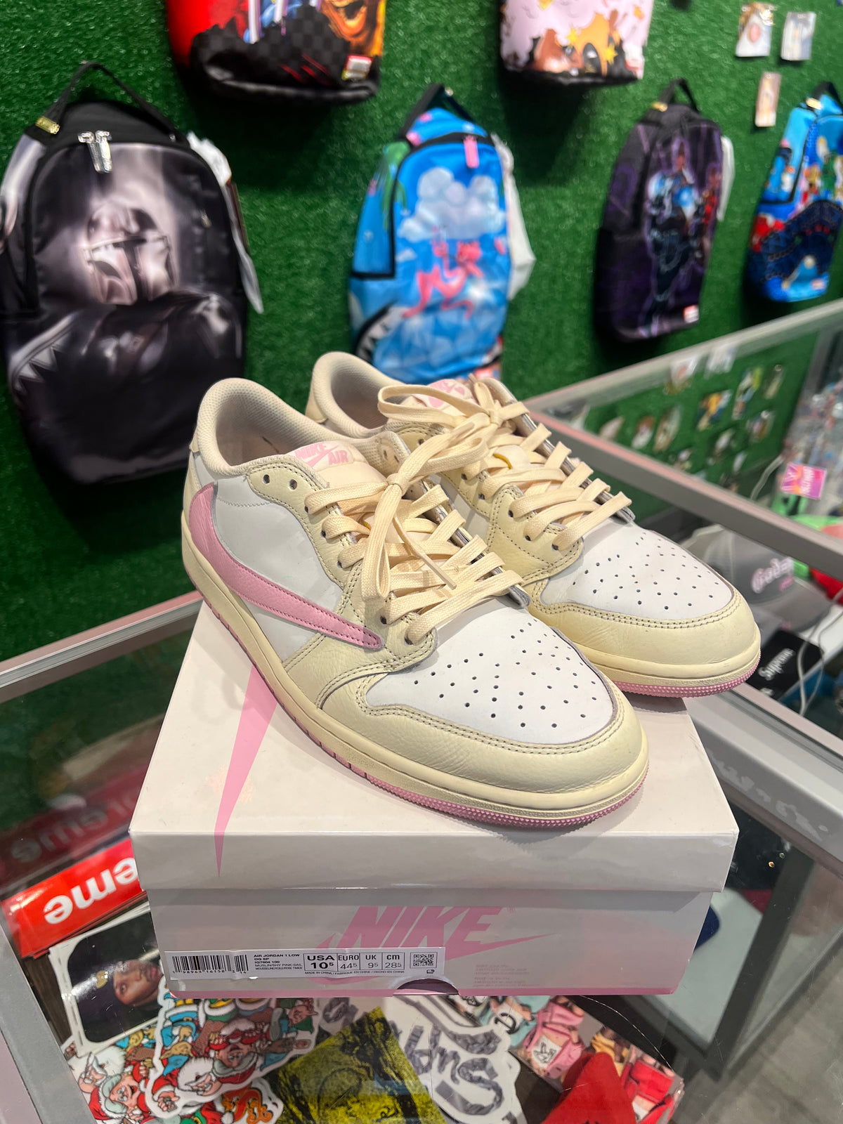 Air Jordan 1 Low OG Travis Scott Shy Pink (USED)