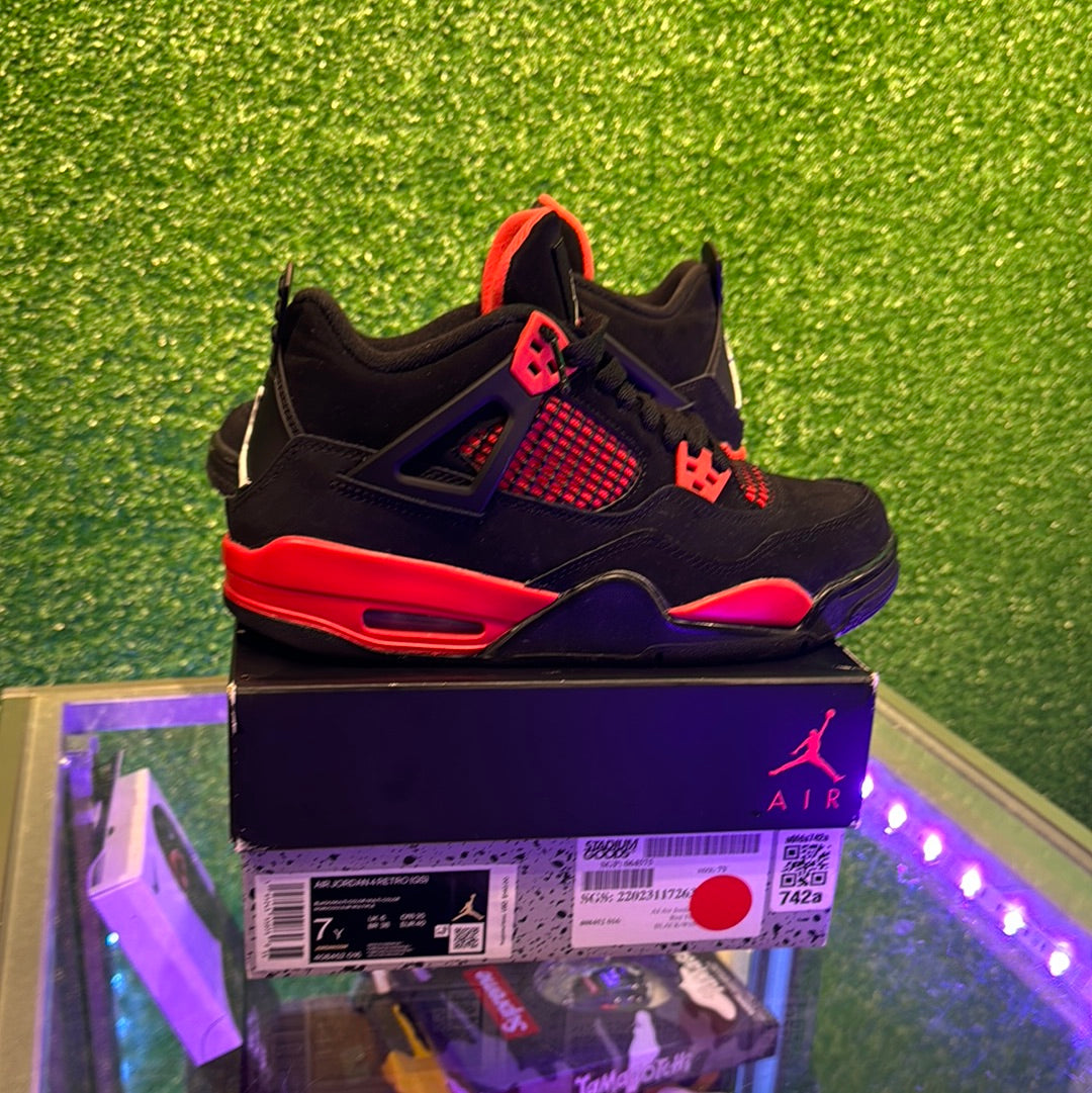 Air Jordan 4 Red Thunder (GS) (USED)