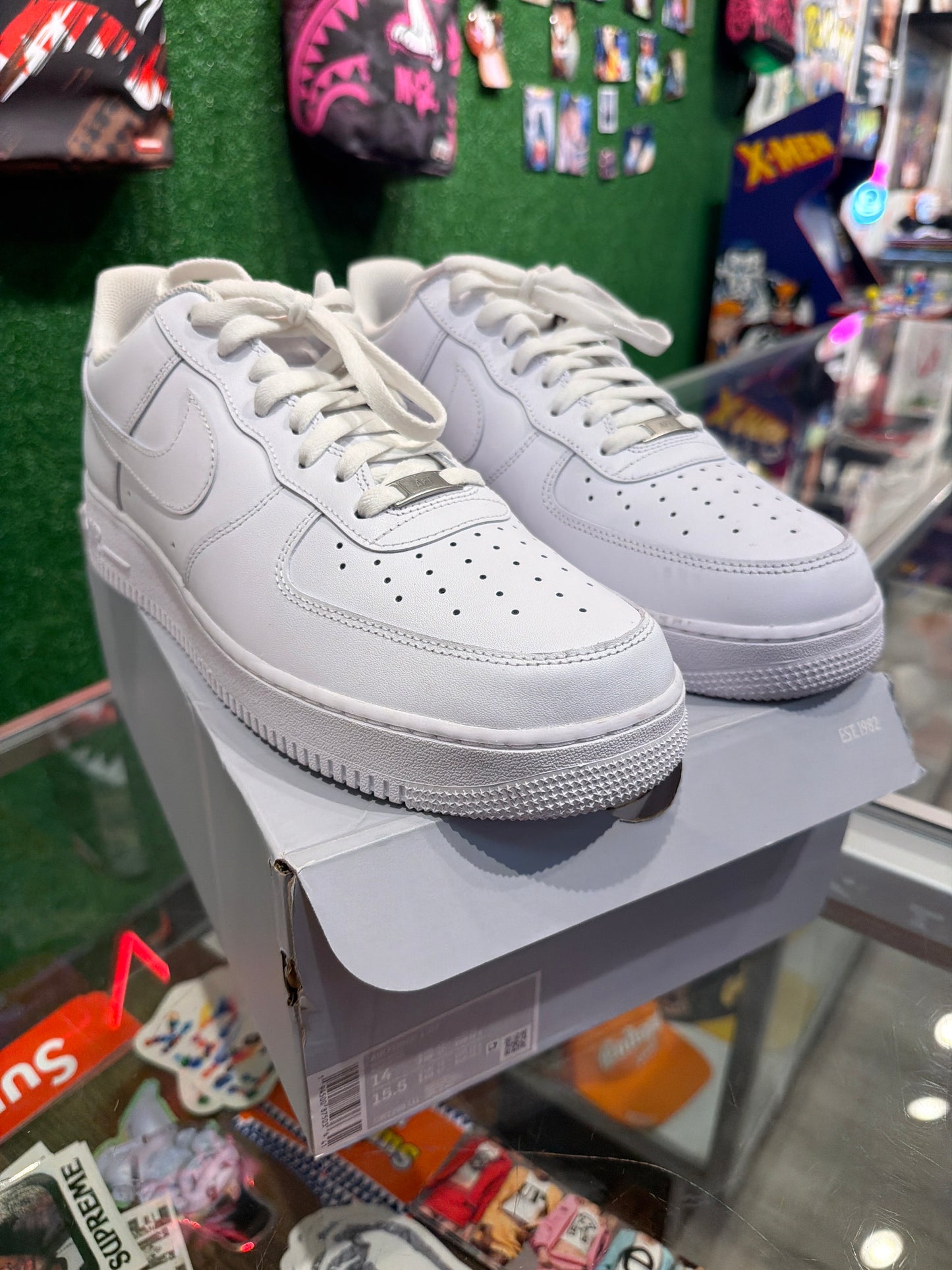 Air Force 1 Low '07 "White on White" (Used) *