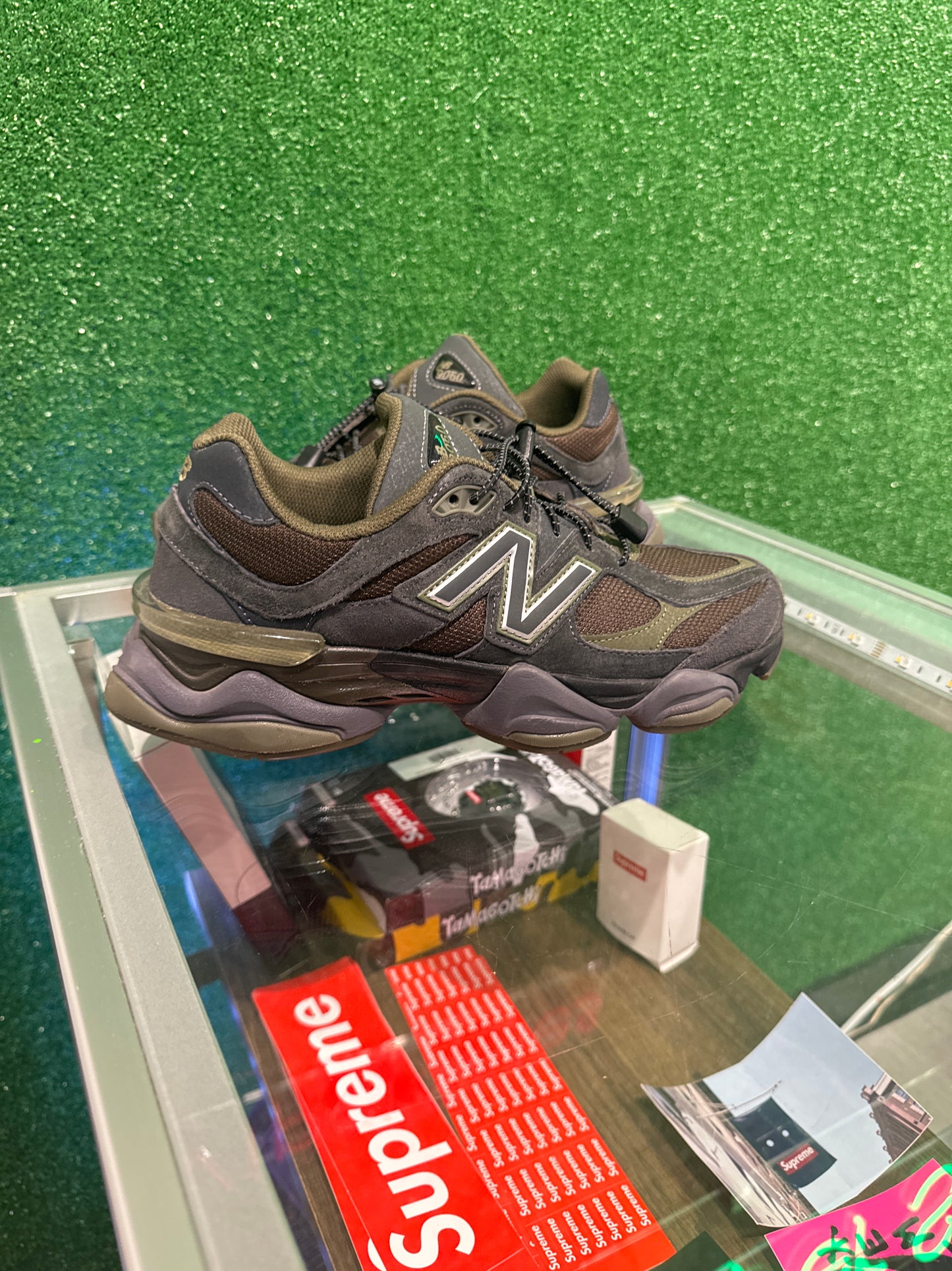 New Balance 9060 Blacktop Dark Moss (USED)