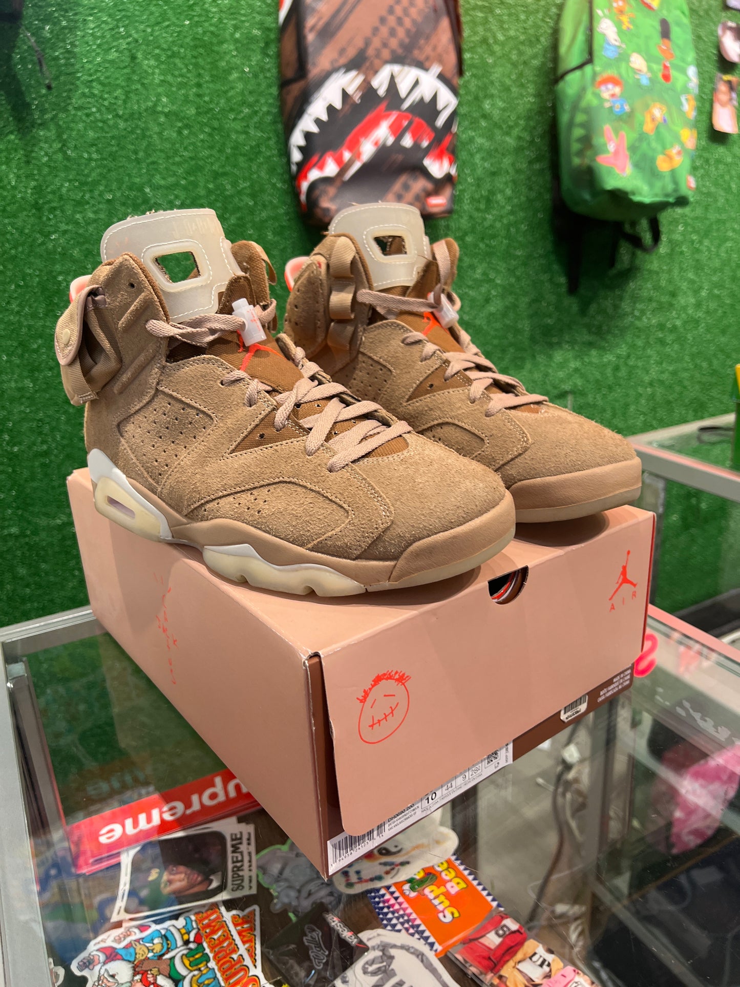 Air Jordan 6 Travis Scott British Khaki (USED)