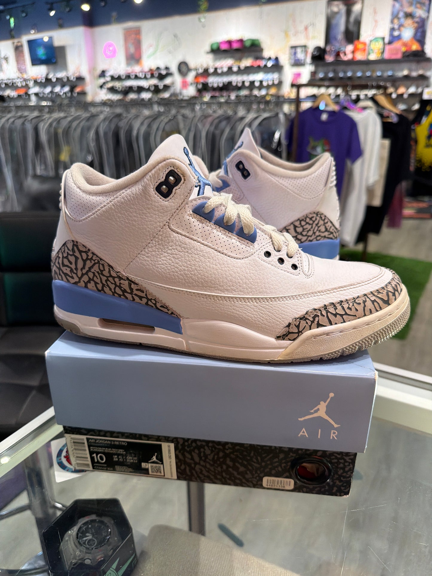 Air Jordan 3 UNC (USED)