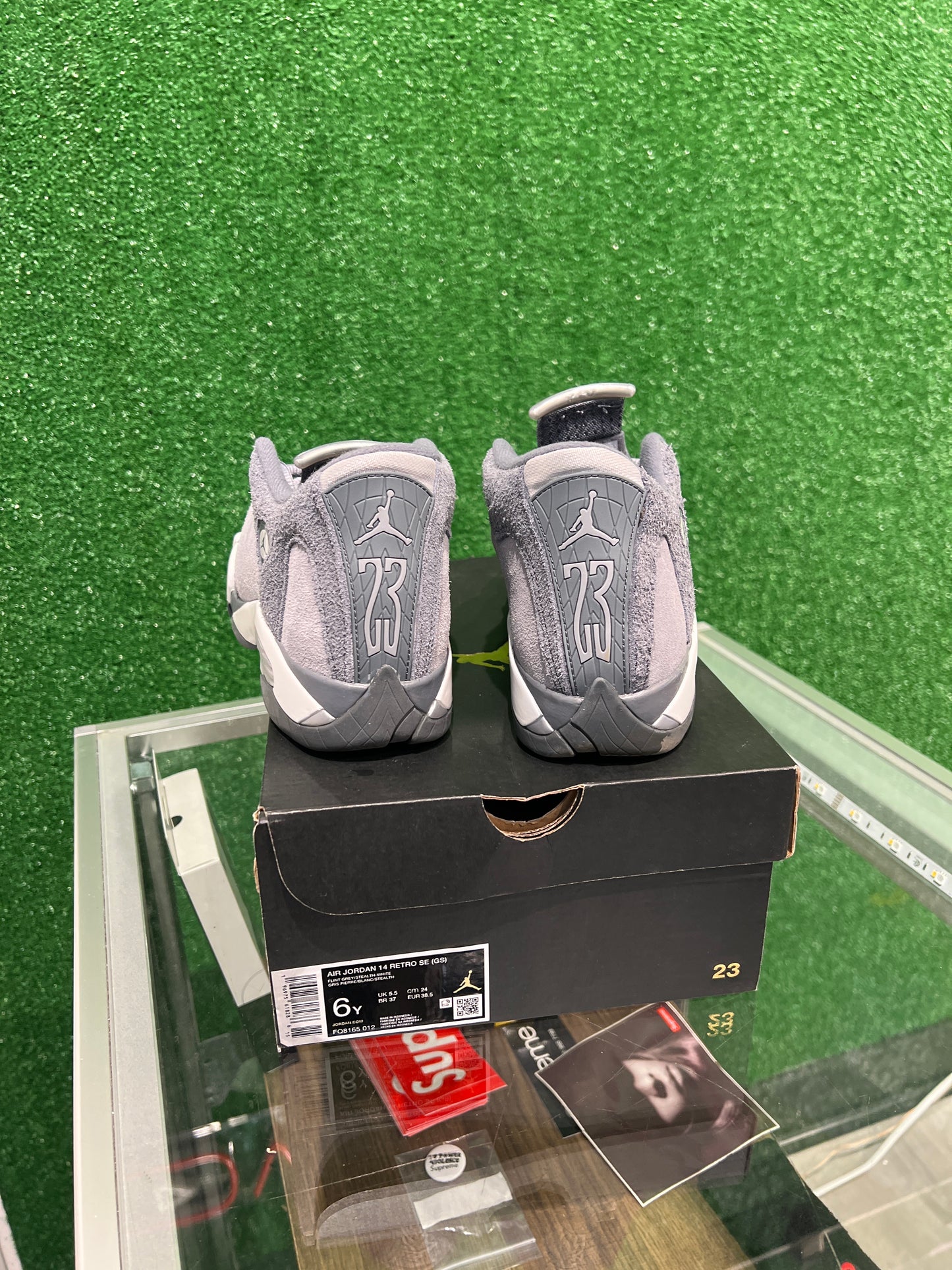 Air Jordan 14 flint grey (GS) (USED)