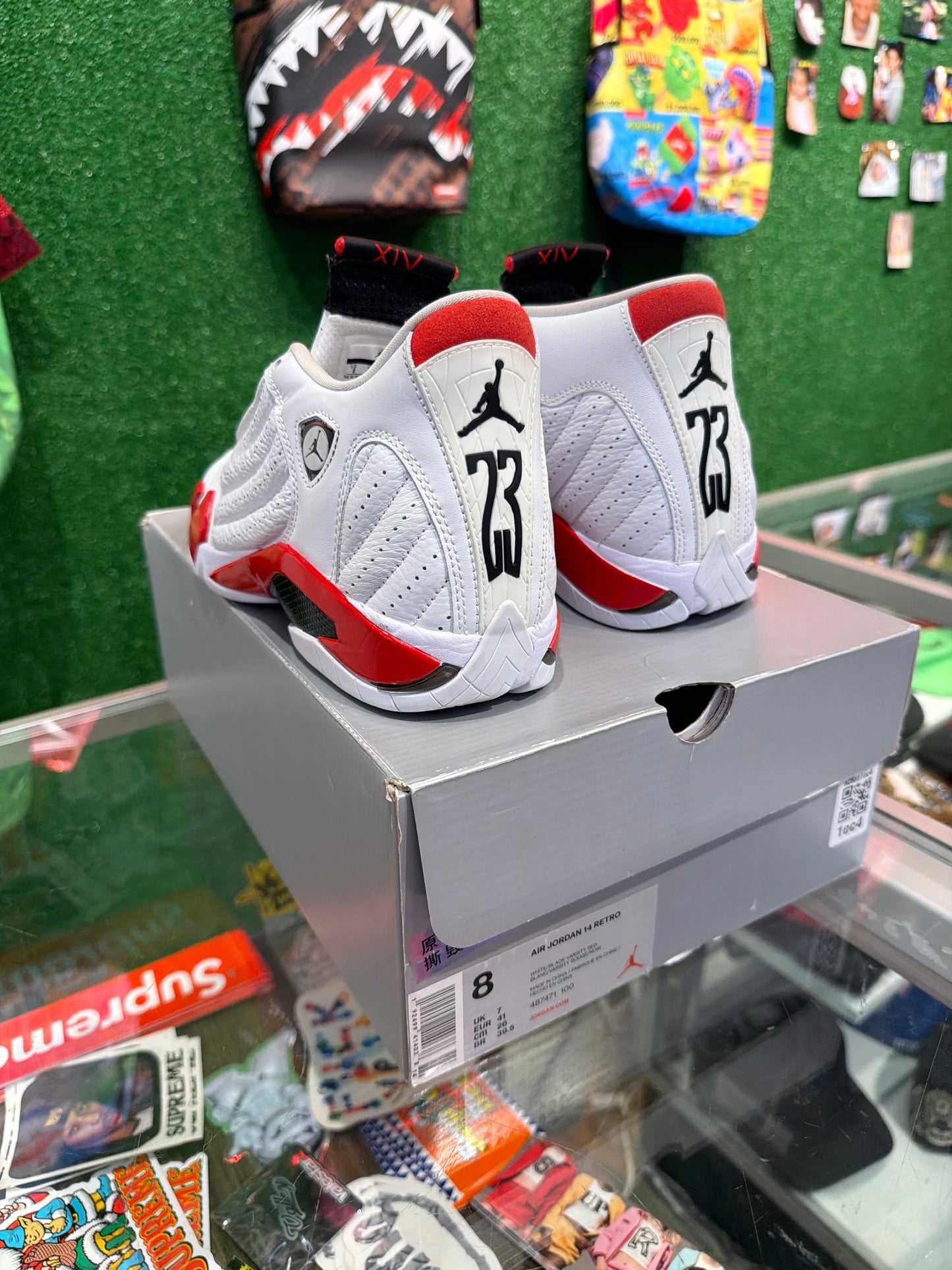 Air Jordan 14 candy cane (USED)