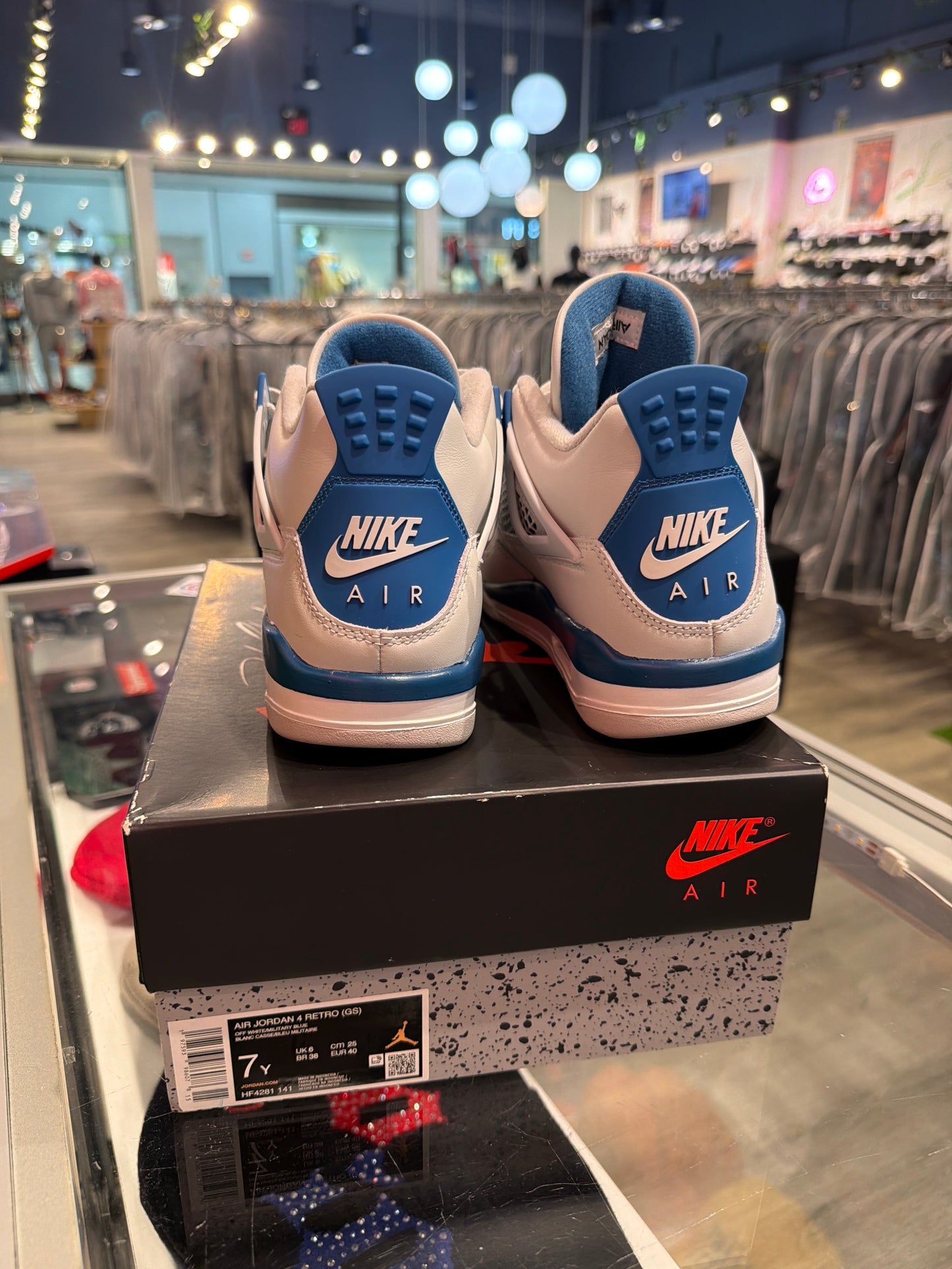 Air Jordan 4 Military Blue (2024) (USED)