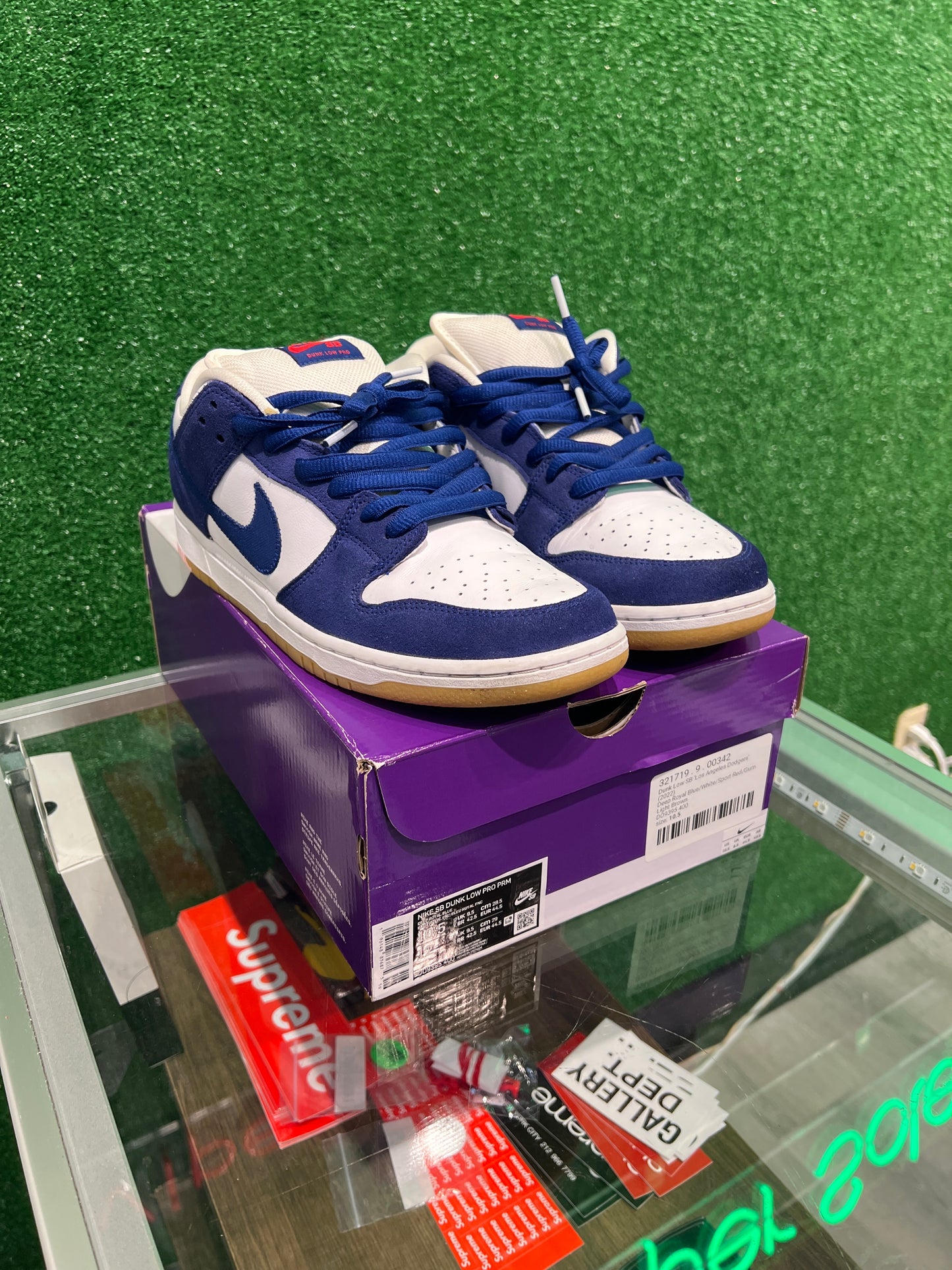 Nike Sb dunk low LA dodgers (USED)