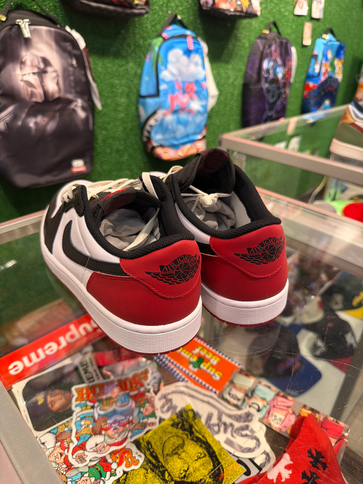 Air Jordan 1 low black toe (USED)