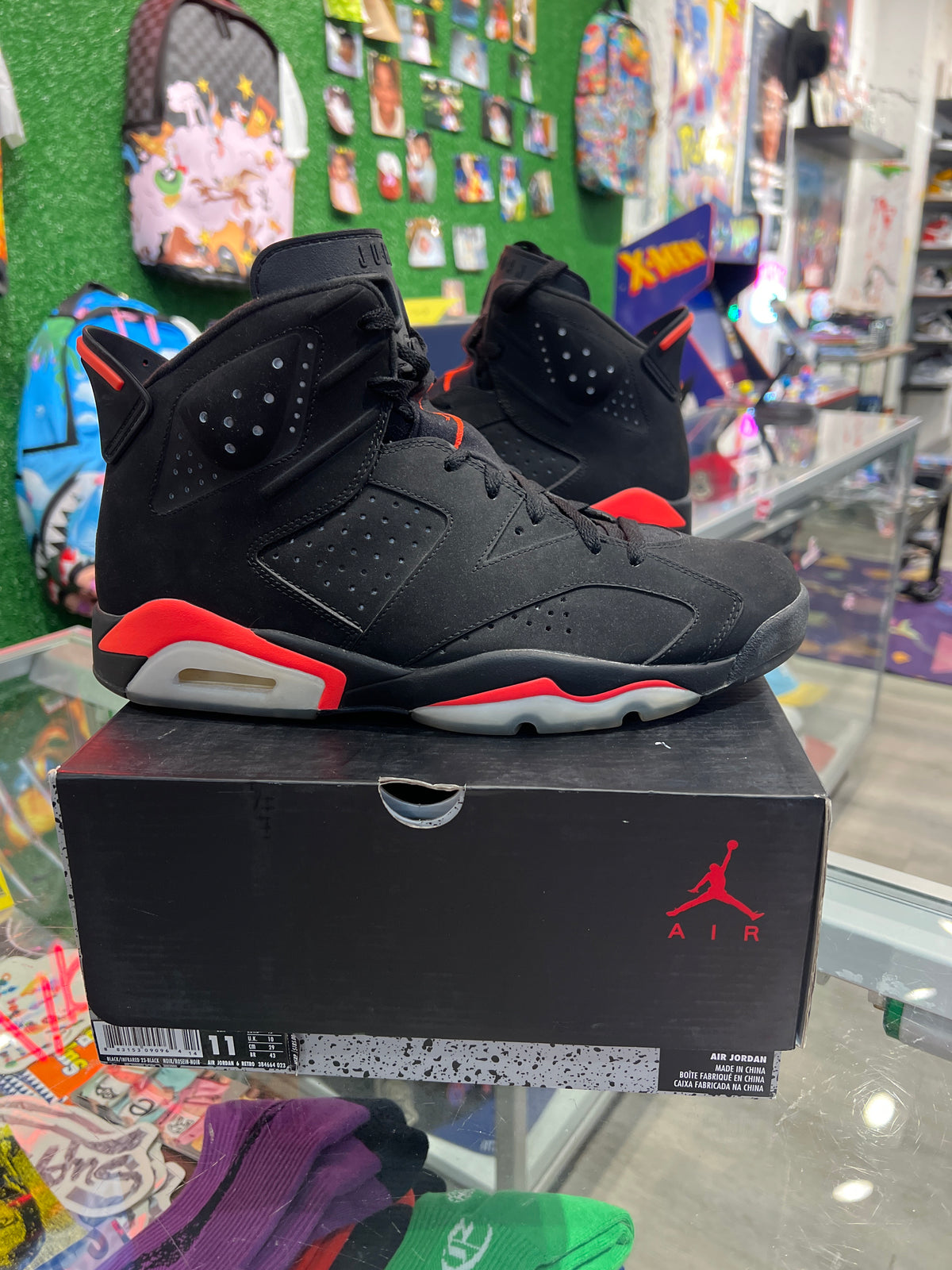 Air Jordan 6 Black Infrared (2015)(USED)