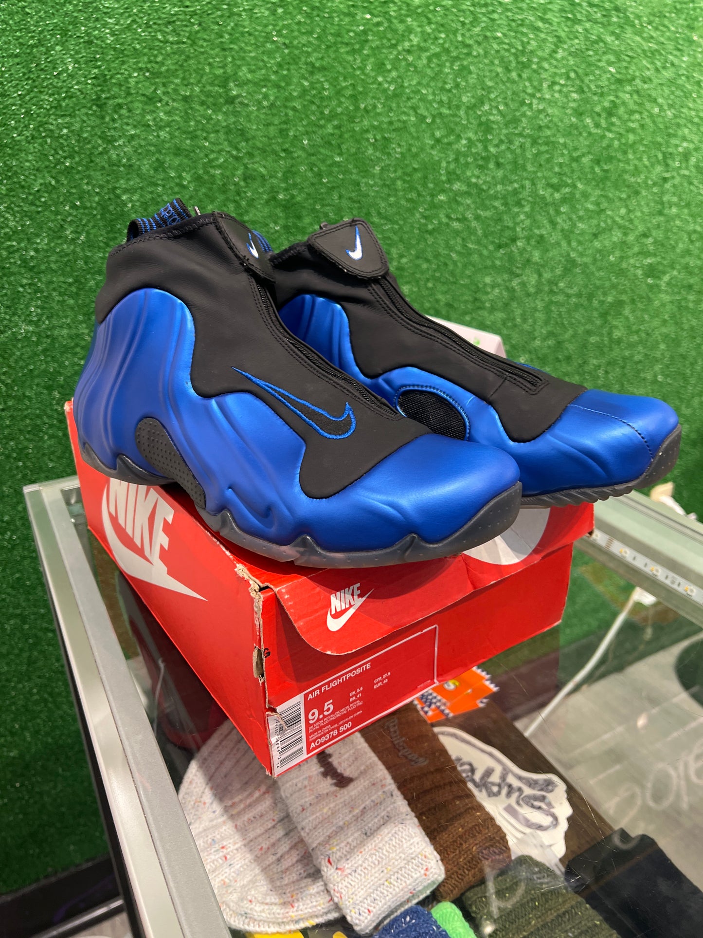 Nike air one flightposite dark neon royal