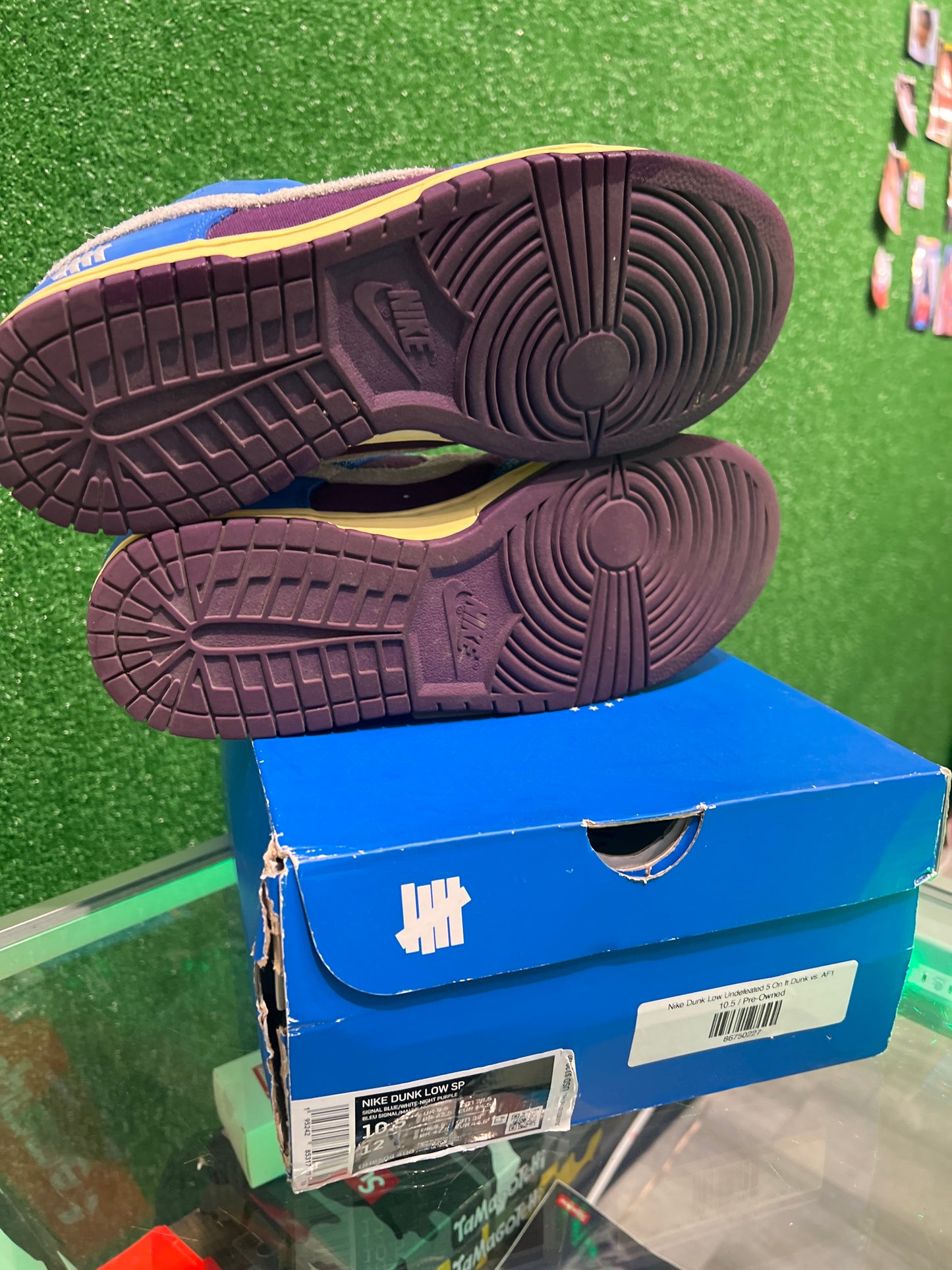 Nike Dunk low Undefeated Blue(Used)