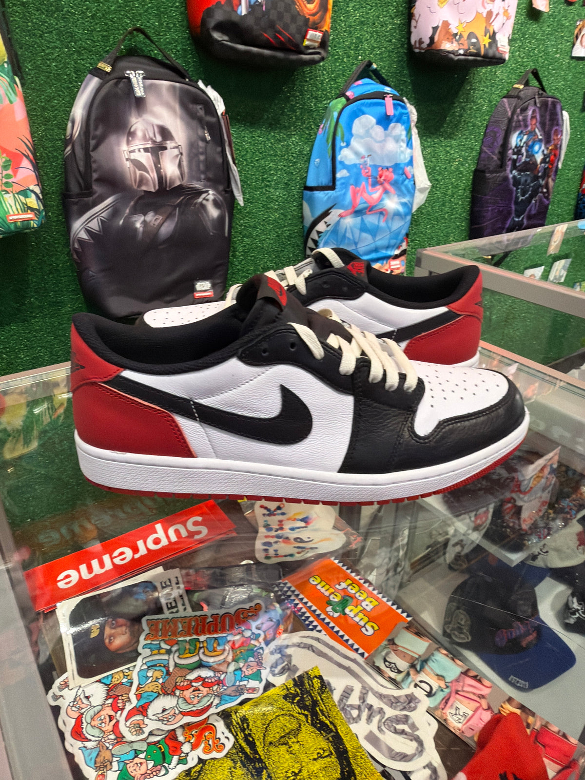 Air Jordan 1 low black toe (USED)