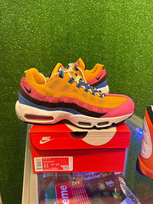 Nike air max 95 multi color suede (USED)