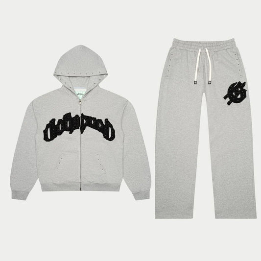 GODSPEED NYC Symmetric Studded Set (Grey/Black)