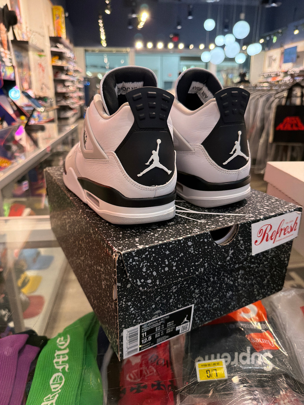 Air Jordan 4 Military Black (USED)