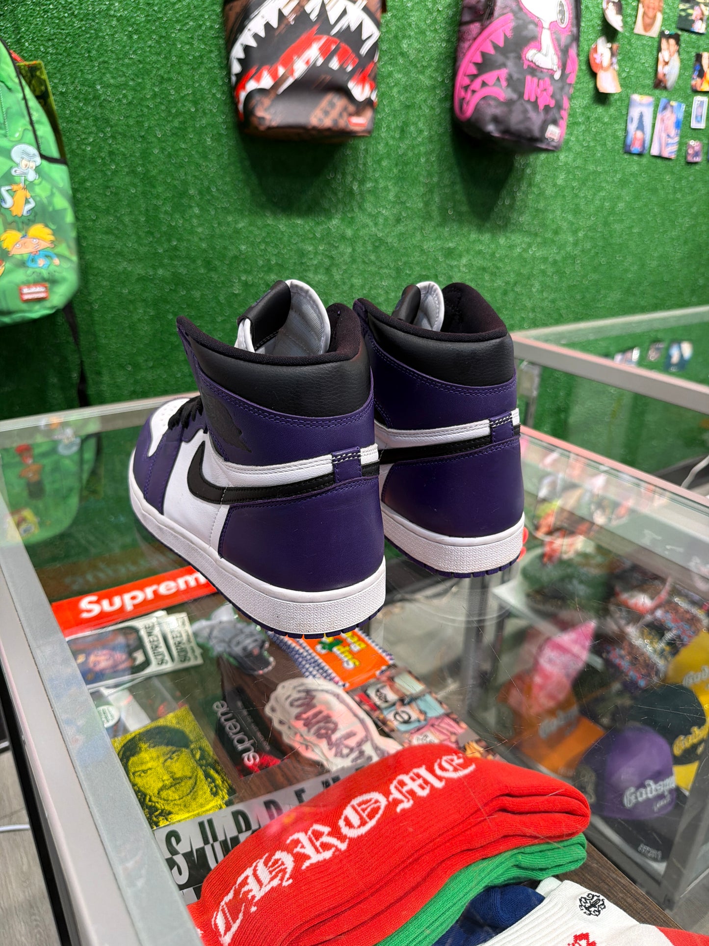 Air Jordan 1 Court Purple 2.0 (USED)