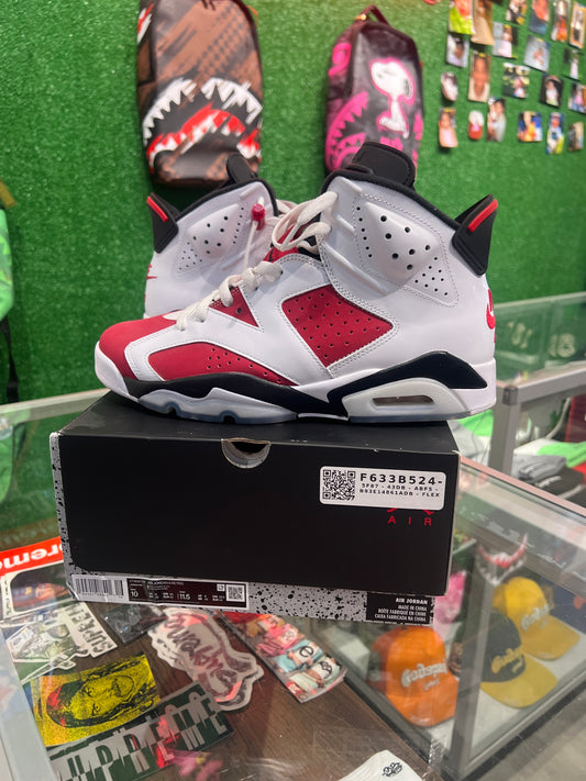 Air Jordan 6 Carmine (Used)