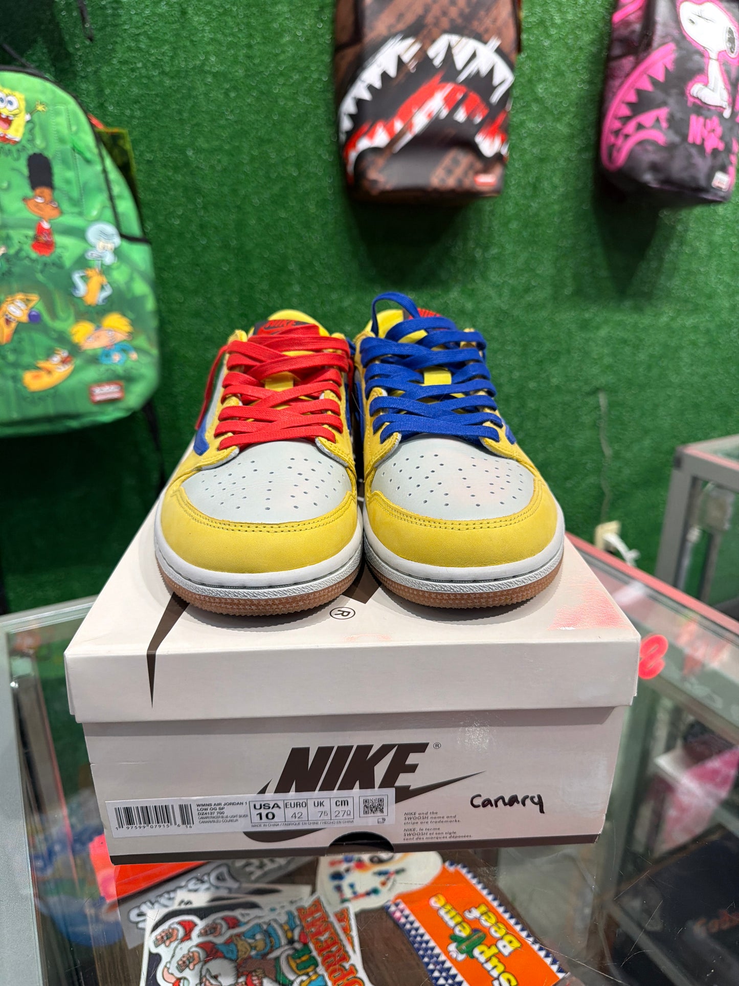 Air Jordan 1 low Travis Scott canary yellow (USED)