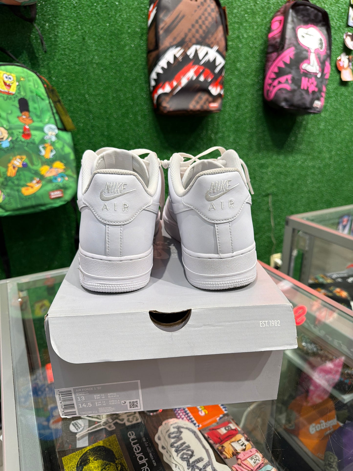 Air Force 1 Low '07 "White on White" (Used)