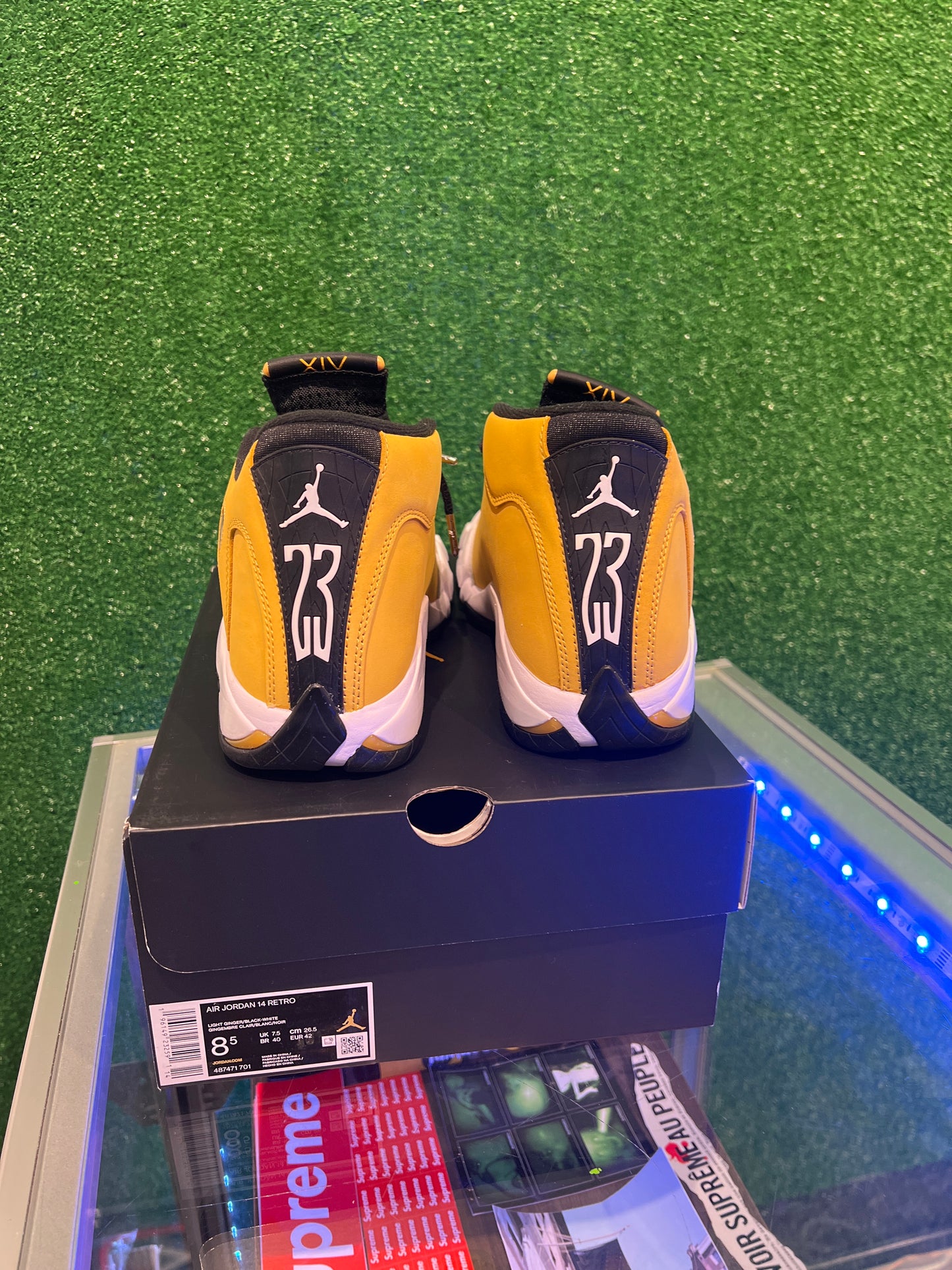 Air Jordan 14 light ginger (USED)