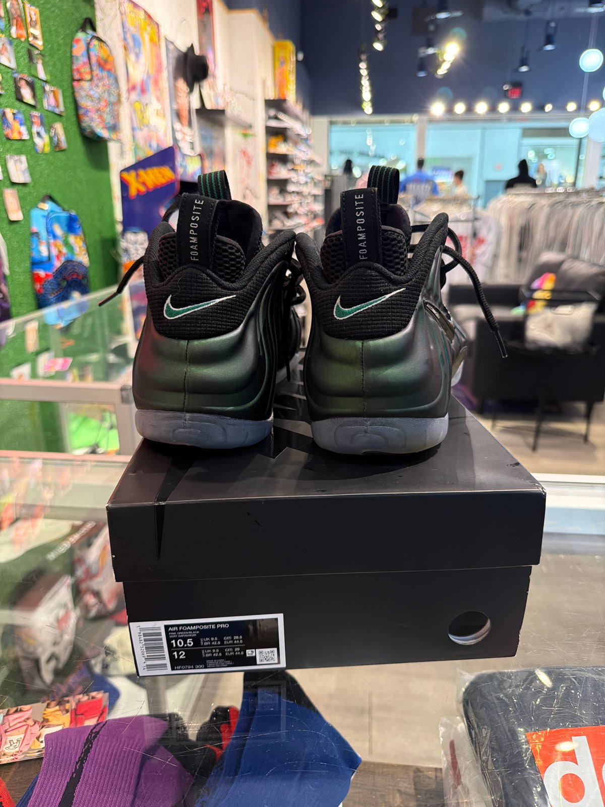Nike Air Foamposite Pro Pine Green (2025) (USED)