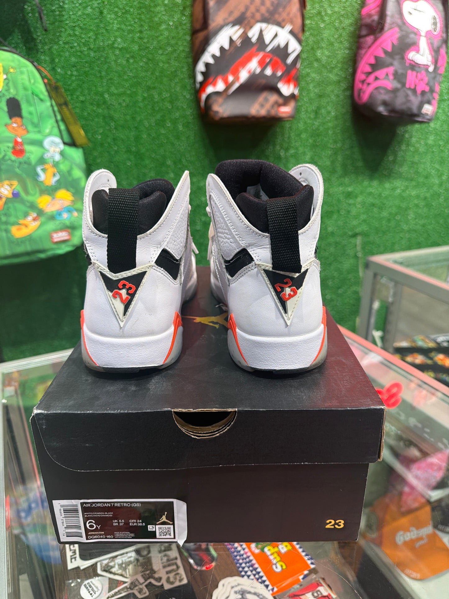 Air Jordan 7 White Infrared (GS) (USED)
