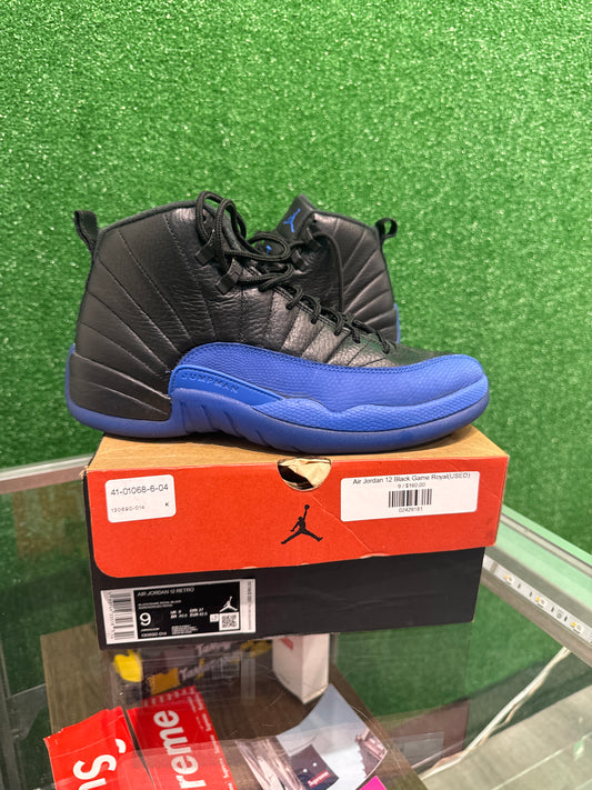 Air Jordan 12 Black Game Royal(USED)