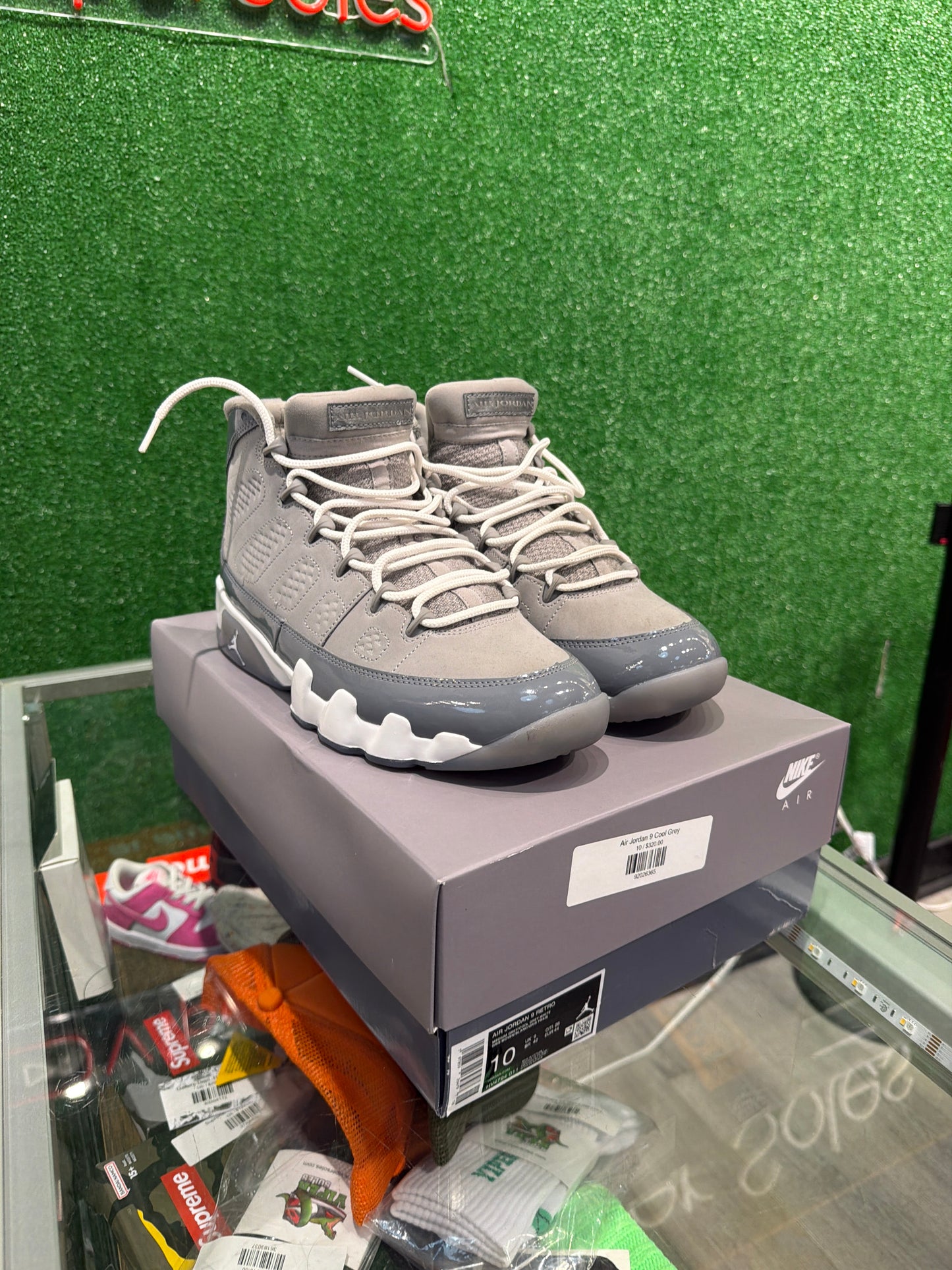 Air Jordan 9 Cool Grey…. (USED)