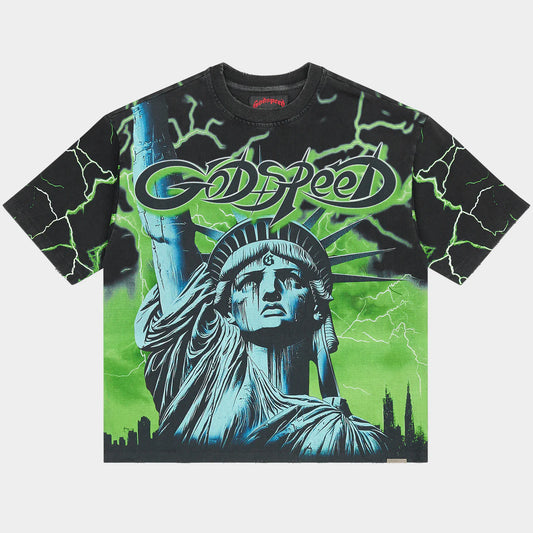 God Speed Voltage Tee (LIME)