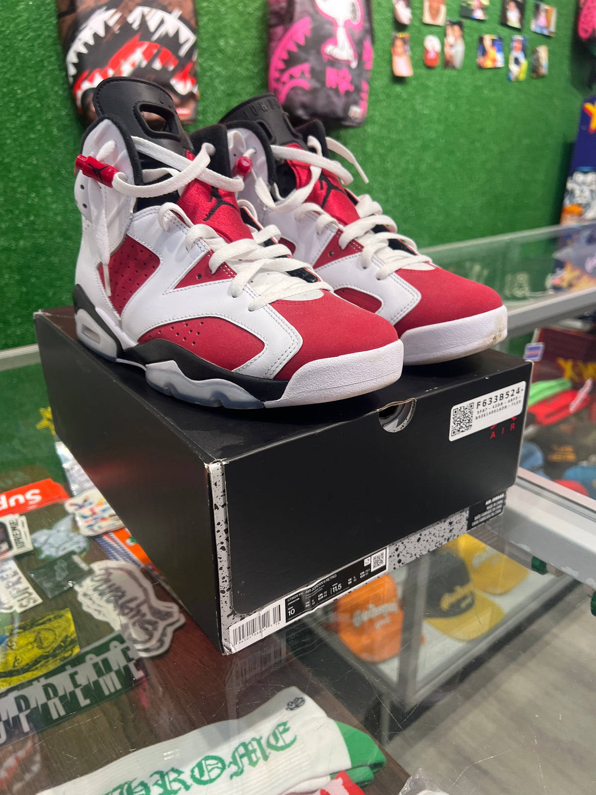 Air Jordan 6 Carmine (Used)