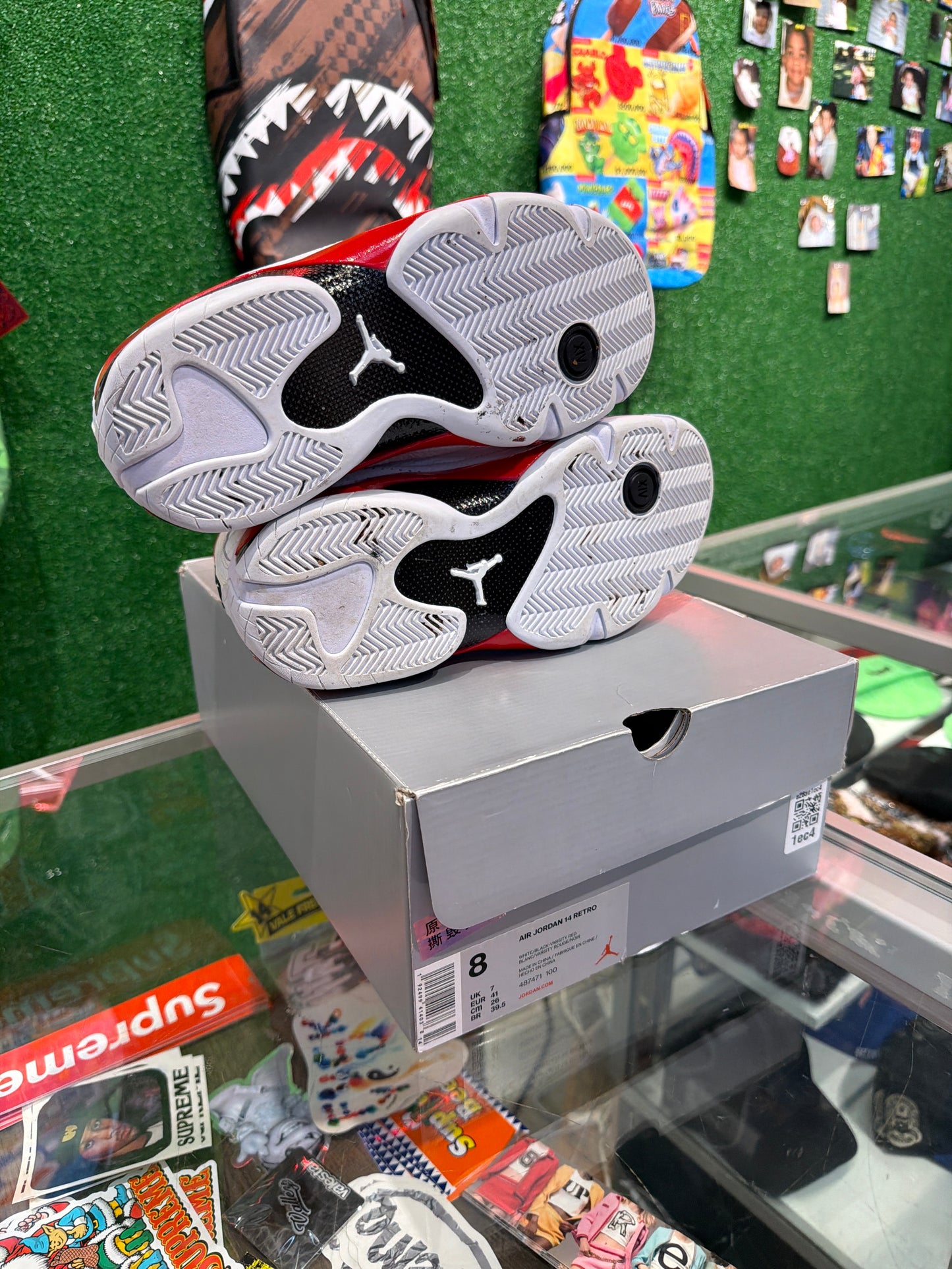 Air Jordan 14 candy cane (USED)