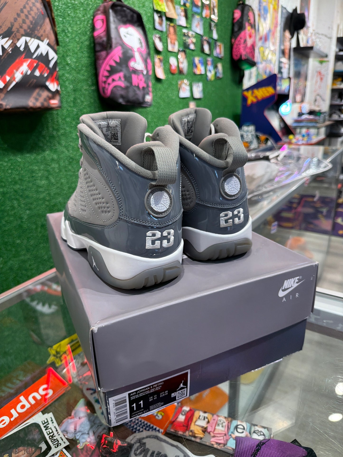 Air Jordan 9 Cool Grey…. (USED)