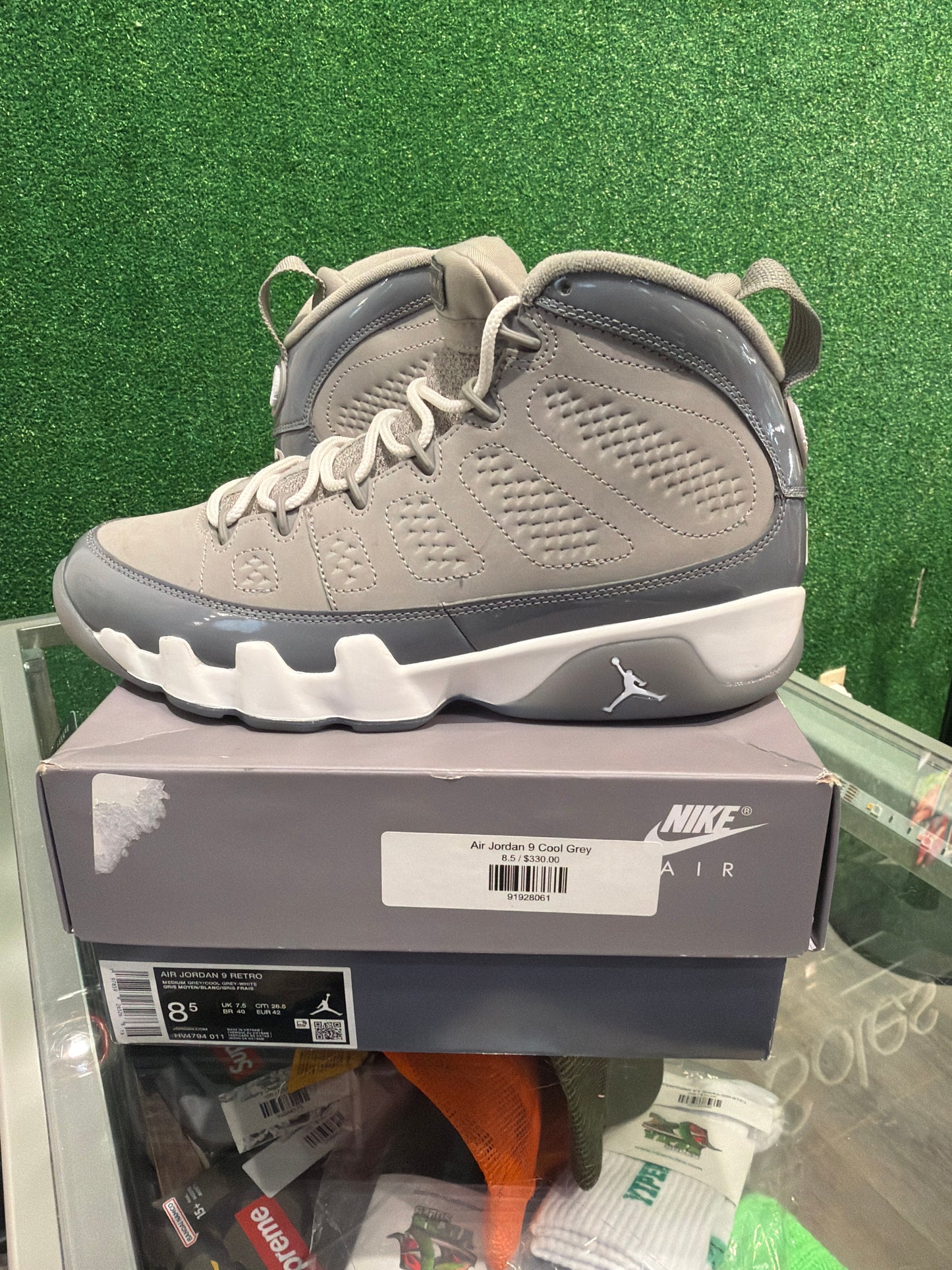 Air Jordan 9 Cool Grey (USED)